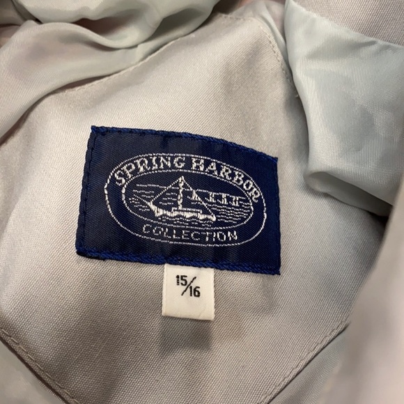 Vintage trench coat sz.16 - Picture 6 of 7